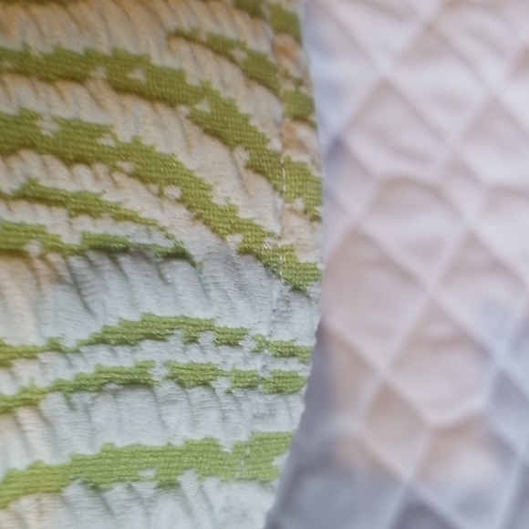 Dress heavy acrylic handmade no darts lime green - Picture 5 of 5